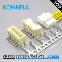 莫仕带锁扣连接器 KONNRA1.5mm插拔式接线端子单排