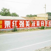渭南防水墙体广告 房地产刷墙广告
