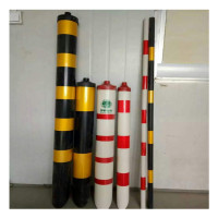 通讯黑黄PVC保护套管防撞红白反光警示管